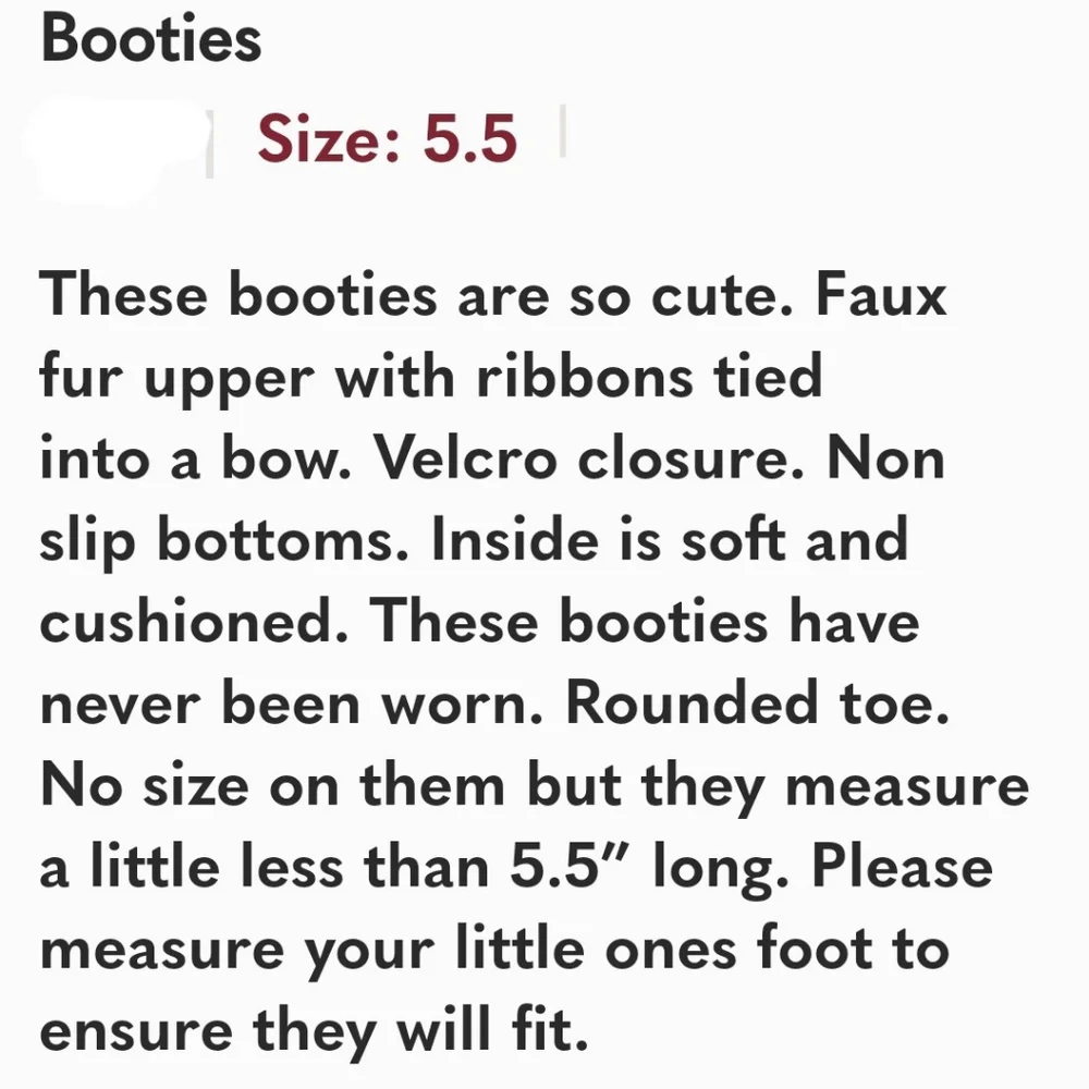 Toddler Faux Fur/Suede Booties